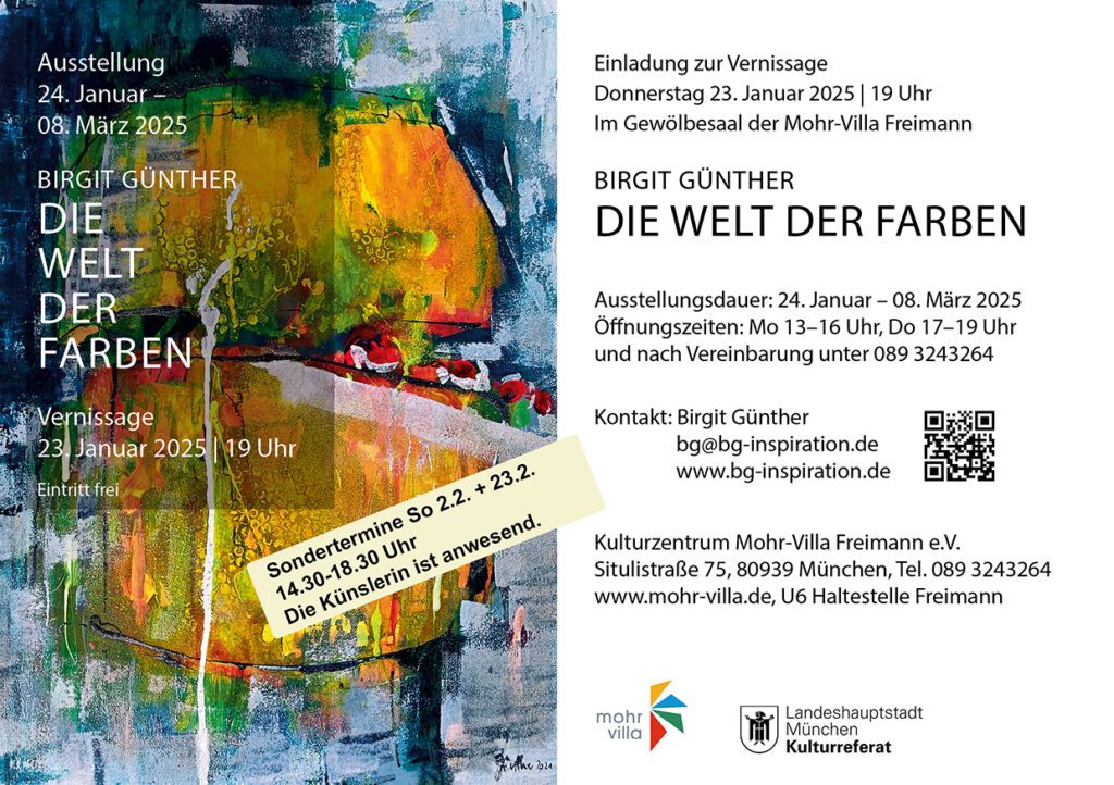 Birgit Günther  »DIE WELT DER FARBEN«