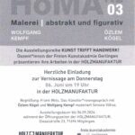 Wolfgang Kempf – Ausstellungsreihe HoMA Nr. 3