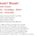 Günther Sommer »Rituale? Rituale!«