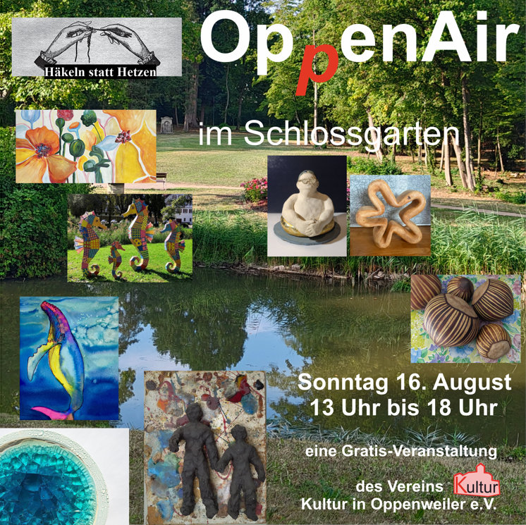 Andrea Blum »Op/penair im Schlossgarten Oppenweiler«