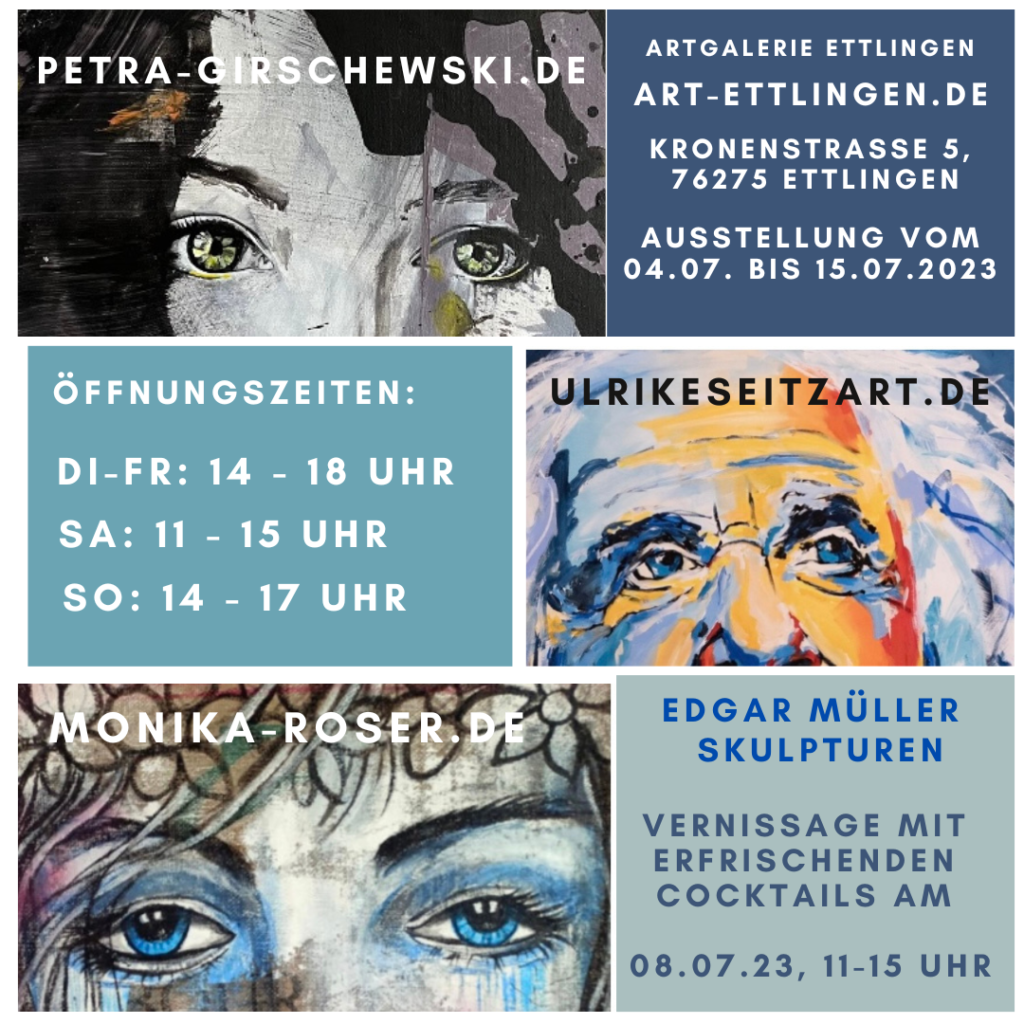 Petra Girschewski – ARTGalerie Ettlingen – Gemeinschaftsausstellung