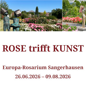 Elke Boll »Rose trifft Kunst 2026«