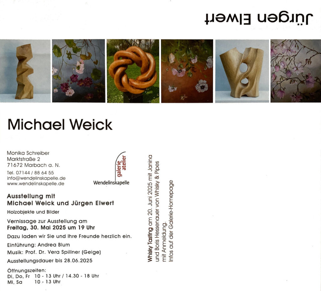 Michael Weick Holzobjekte und Bilder