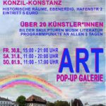 Kunst am See-Hafen 2024 Konstanz ART Pop-Up-Galerie