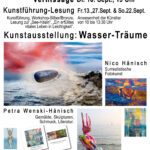 Petra Wenski-Hänisch  Kunstausstellung »Wasser-Träume«